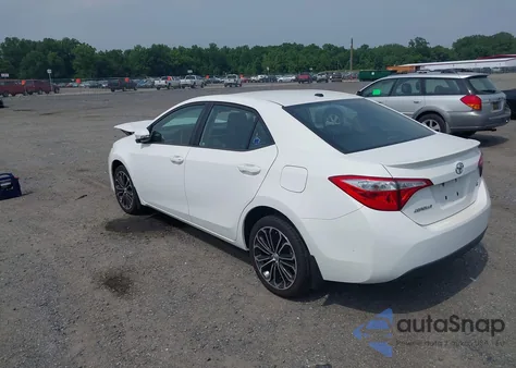 2015 Toyota Corolla S Premium z USA, uszkodzony, nr VIN 2T1BURHE2FC294985
